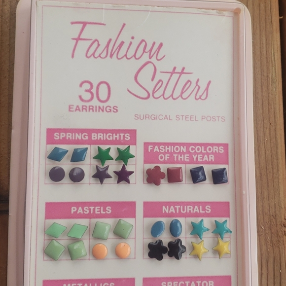 Vtg earrings from the 90s - Picture 4 of 4